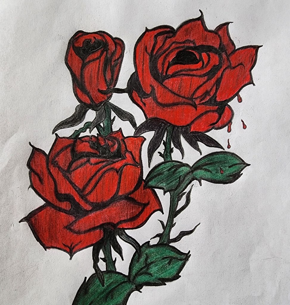 My personal illustration of heartache and pain.